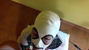 Laura on Heels Takes Rough Deepthroat in Amateur POV Clip