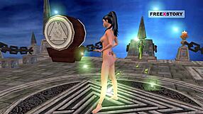 i watch indian bhabhi in sexy poses masturbating with candle