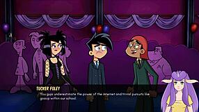 danny phantom goth girl gives handjob in amity park redux part 18