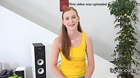 pretty chick licks pussy in pov, then gets her tight cunt screwed hard.