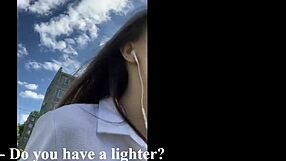 i picked up ki-sim for street blowjob