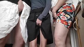 Six Wild Orgasms Hidden Under Skirt - Can You Believe It?