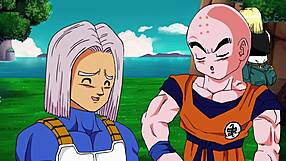 Rescuing android 18 hentai animated video