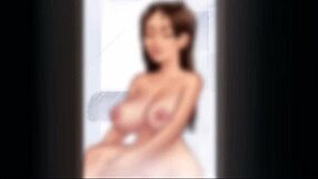 Steamy teen bath time scenes in Summertime Saga game