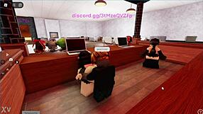Cheating Roblox girl slammed by big black cock