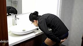 This naked gay mexican submissive gets horny with hetero active lush