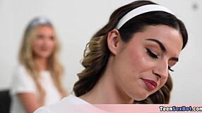 when your stepdaughters get bored cleaning