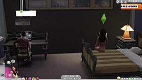 a sims sex scene