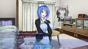 Akumeru Family: Mahiru Route Part 8 - Classroom Voyeurism with Toys and Squirting