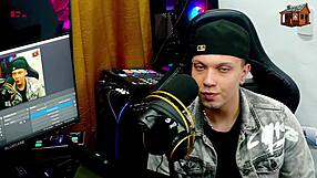 hey, i'm just showing off my pink hole on this podcast table