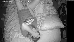 Milf screams from intense vibrator orgasm, curling up tight