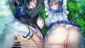 Monster girl breeder episode 3: fucking seductive catgirl in anime hentai