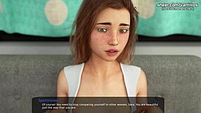 i can’t resist sara’s deepthroat in milfy city game