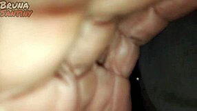 i'm bruna santiny 18+ with big black cock in park