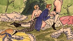 I’m totally hooked on this vintage erotic art, it’s like sooo cool, ya know, just can’t get enuff of it!!