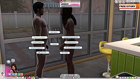 a sims sex scene