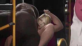 विशाल टिट्स और भारी गांड वाली बेब हर हार्ड थ्रस्ट सीन में जंगली एक्शन करती है