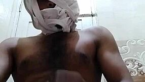 In the dimly lit room, a gay stud begs for intense anal fucking, his ass craving deep penetration from a muscular partner.