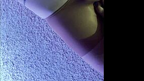 i’m making my husband wear wet pantyhose for a kinky footjob. it’s so wild and slippery tonight!