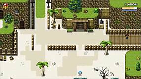 Public bath pleasure in Lost Lagoon harem hentai game