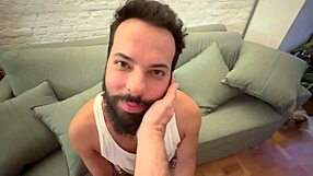 Bearded Man Sucks 41 Cocks in Full Video