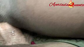 Amateur eats little pussy and makes her cum hard