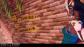 symmetra battles loneliness with wild overwatch sex