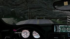 Exploring Pine Falls 90 In Anime Style