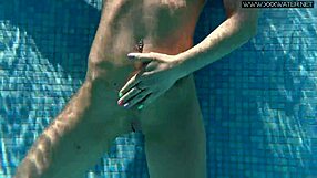 Nicole Pearl is a hot milf who likes to have sex in different places, this time she is in the pool