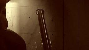 Sexy Dahlia's naughty shower fun with masturbation, ass play, and tits in solo teen scene!