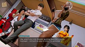 Academy 227 game with anime hentai vibes