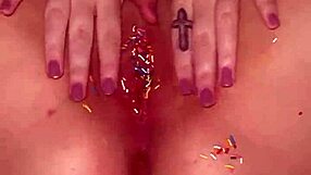 Djbrisa in bunny cosplay masturbates to intense orgasm.