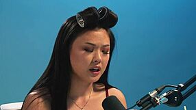 Up close with Lulu Chu's intense Hitachi orgasm 😍. She masturbates to a powerful climax.