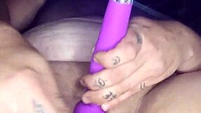 Blanquita Touches Herself and Watches Her Rich Squirts with Dildo