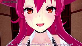 Stella Vermillion Fucks Hard in POV. Rakudai Kishi No Eiyuutan Short Action!