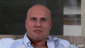 Gay men engage in intense analingus with barebacking