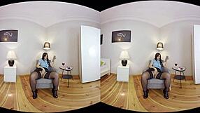 See how it feels like to have a feast for the senses with 180 VR porn