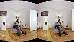 See how it feels like to have a feast for the senses with 180 VR porn