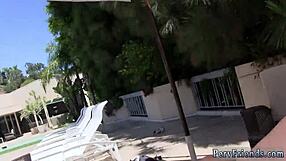 Teen girls at a party, amateurs giving blowjobs to patrons, what do you think?