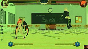 Horny gaming hintai fighter game h3video1 action