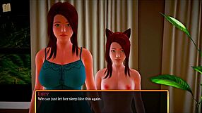 Redhead bent over for big cock doggystyle.