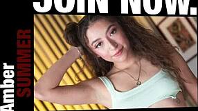 tiny mexican teen amber summer craves older men in dirty pov sessions