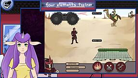 Avatar Azula Showering