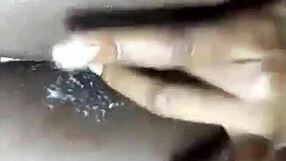 Hey, check out this homemade anal fingering session till it gets wet
