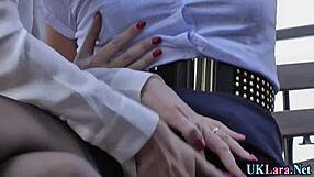 Can British MILFs Handle This Strapon Bang?