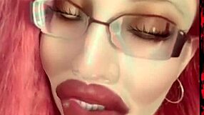 Goddess in glasses takes control of your cock with joi instructions