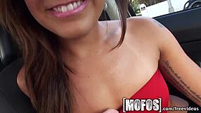 Abbi Intriguingly Sucks Cock In POV Amateur Scene