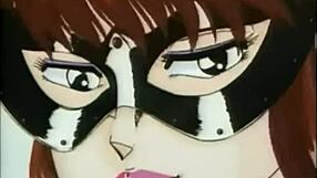 Anime Lesbian Strapon Threesome With Big Tits