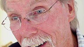 Cute Teen Brunette Gets Spanked Hard by Her Horny Grandpa