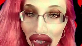 Goddess in glasses takes control of your cock with joi instructions